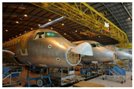 Airplane manufacturing plant