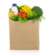 Sack of groceries