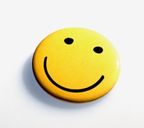 Smiley face button