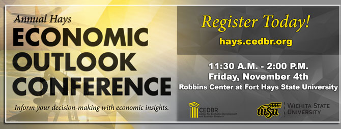 The Annual Hays Economic Outlook Conference - November 4th, 2016!